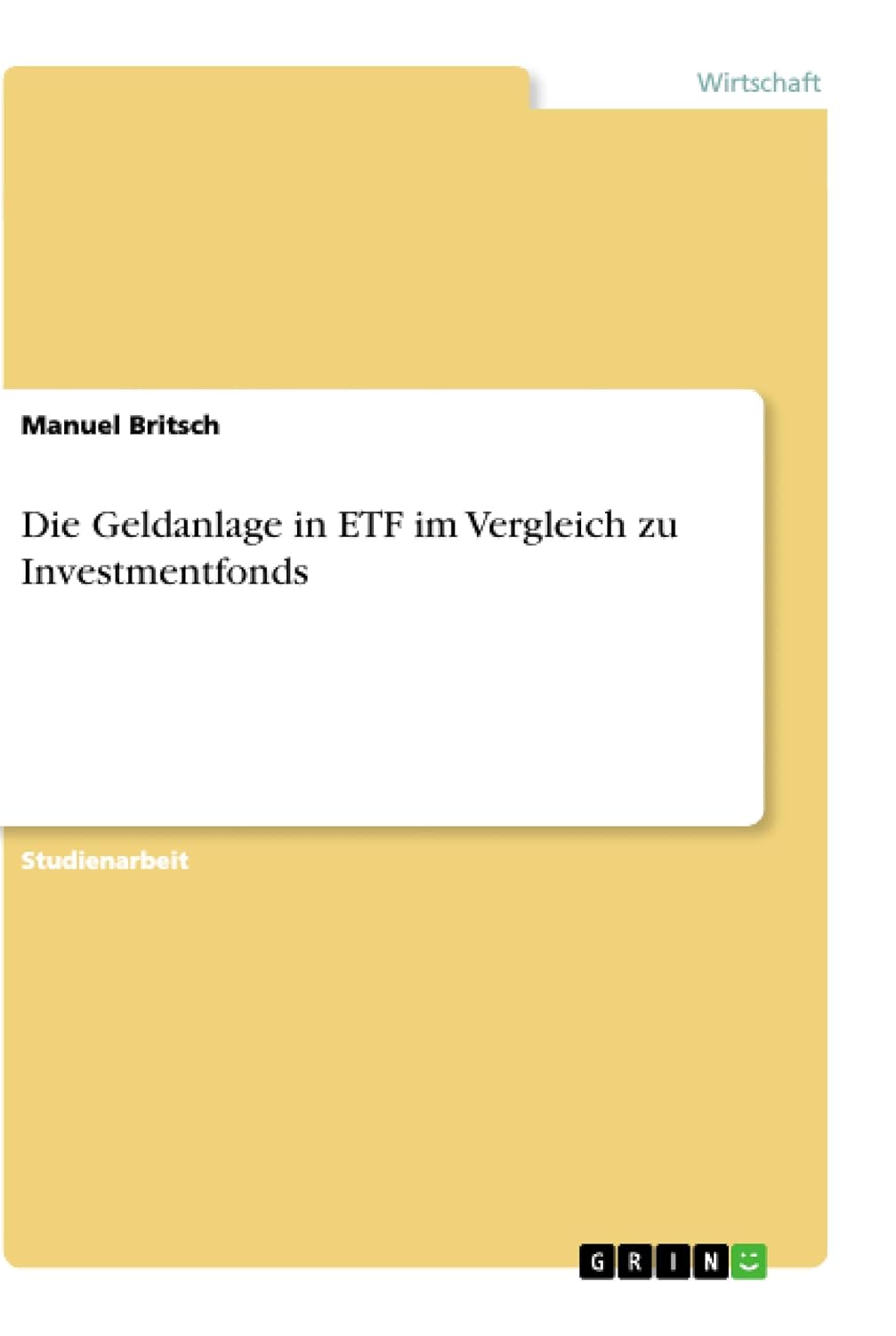 ETF Vergleich