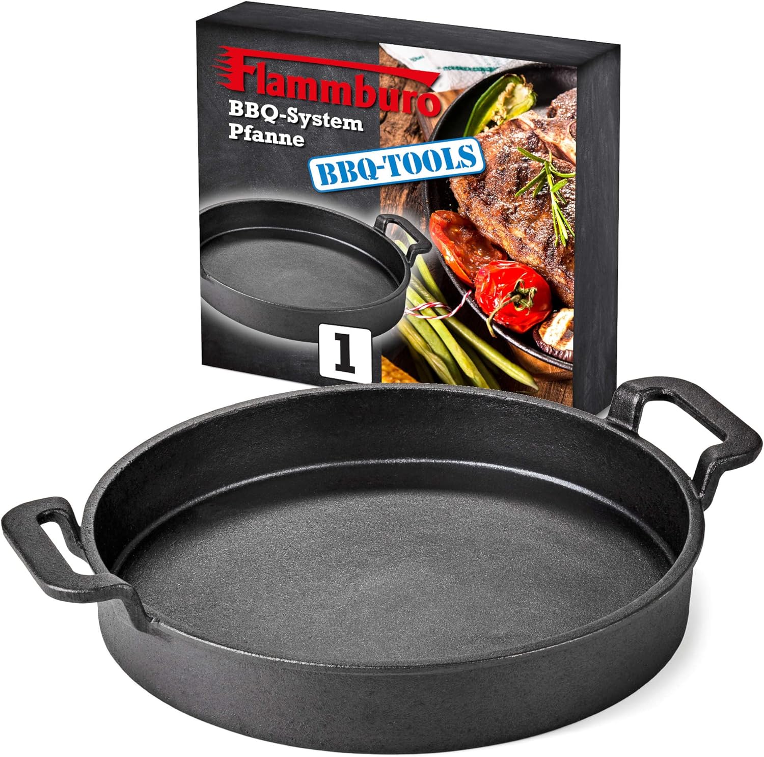 Pfanne aus Gusseisen