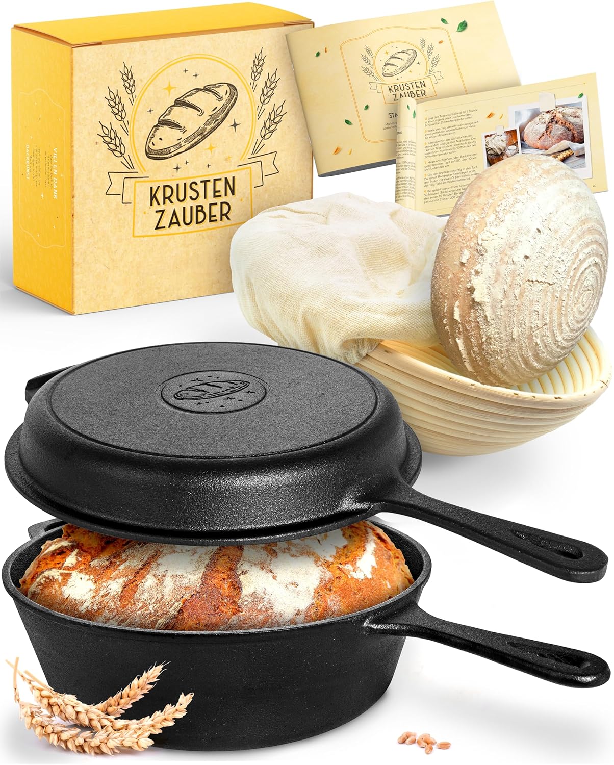 Pfanne aus Gusseisen