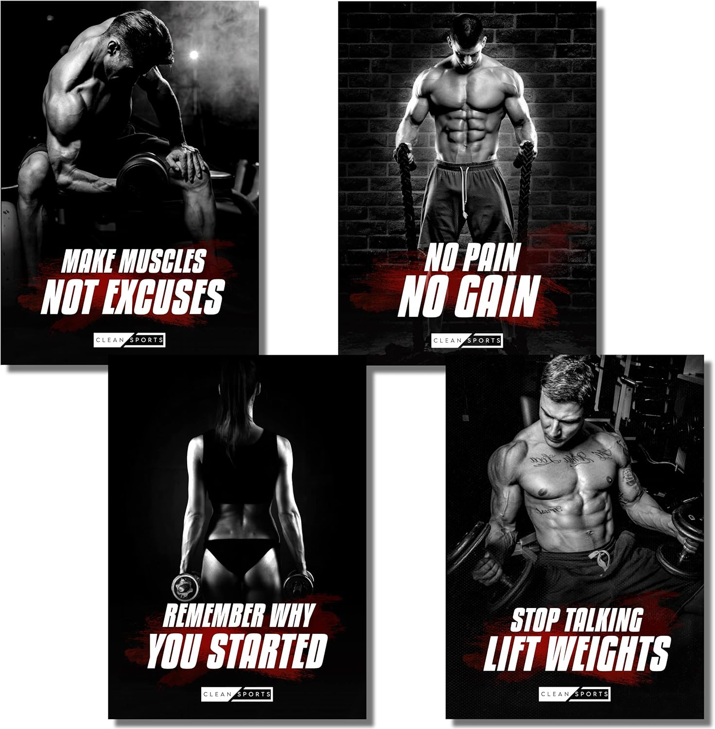 Fitness Motivation Poster