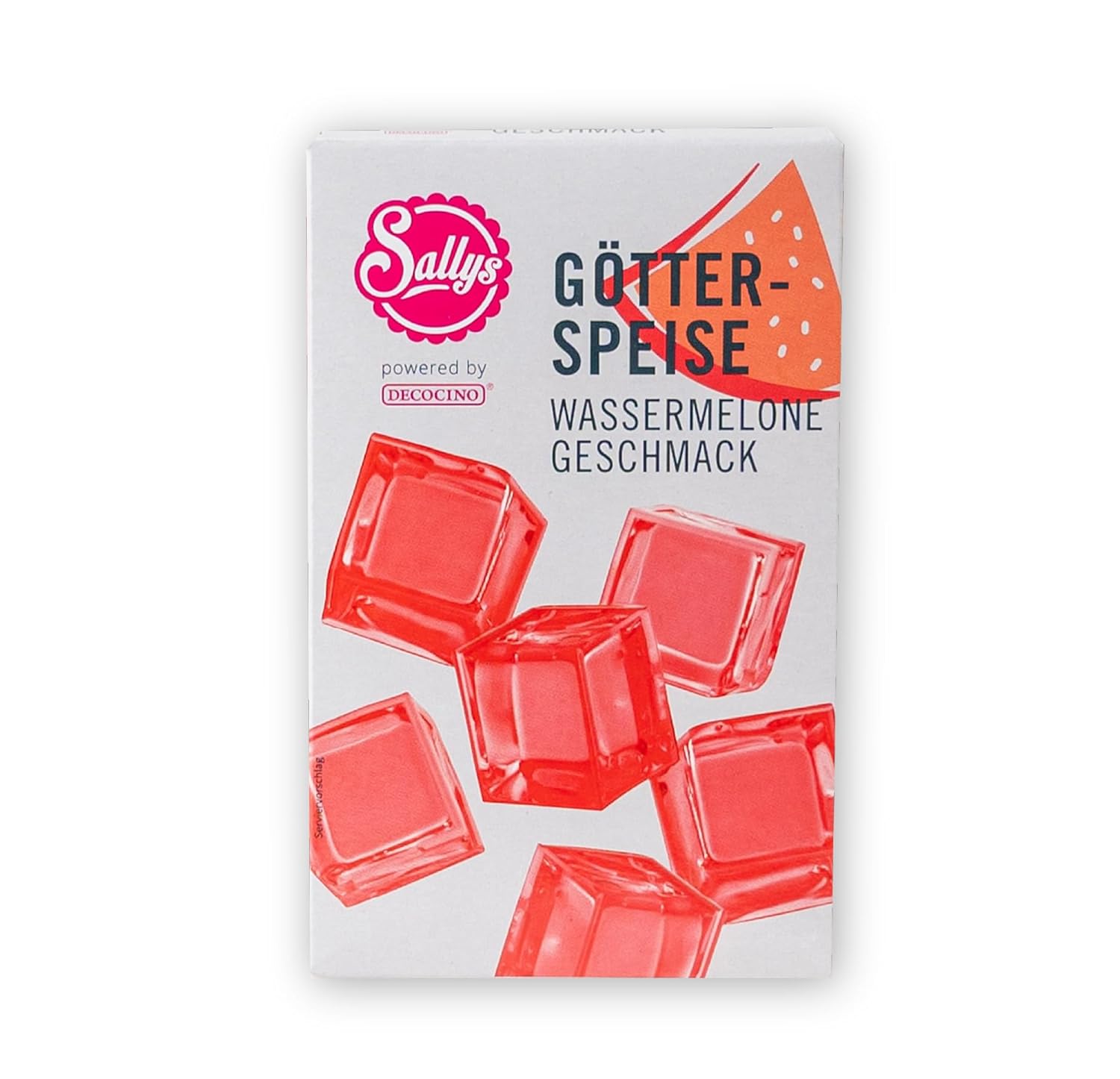 Wassermelonen Götterspeise