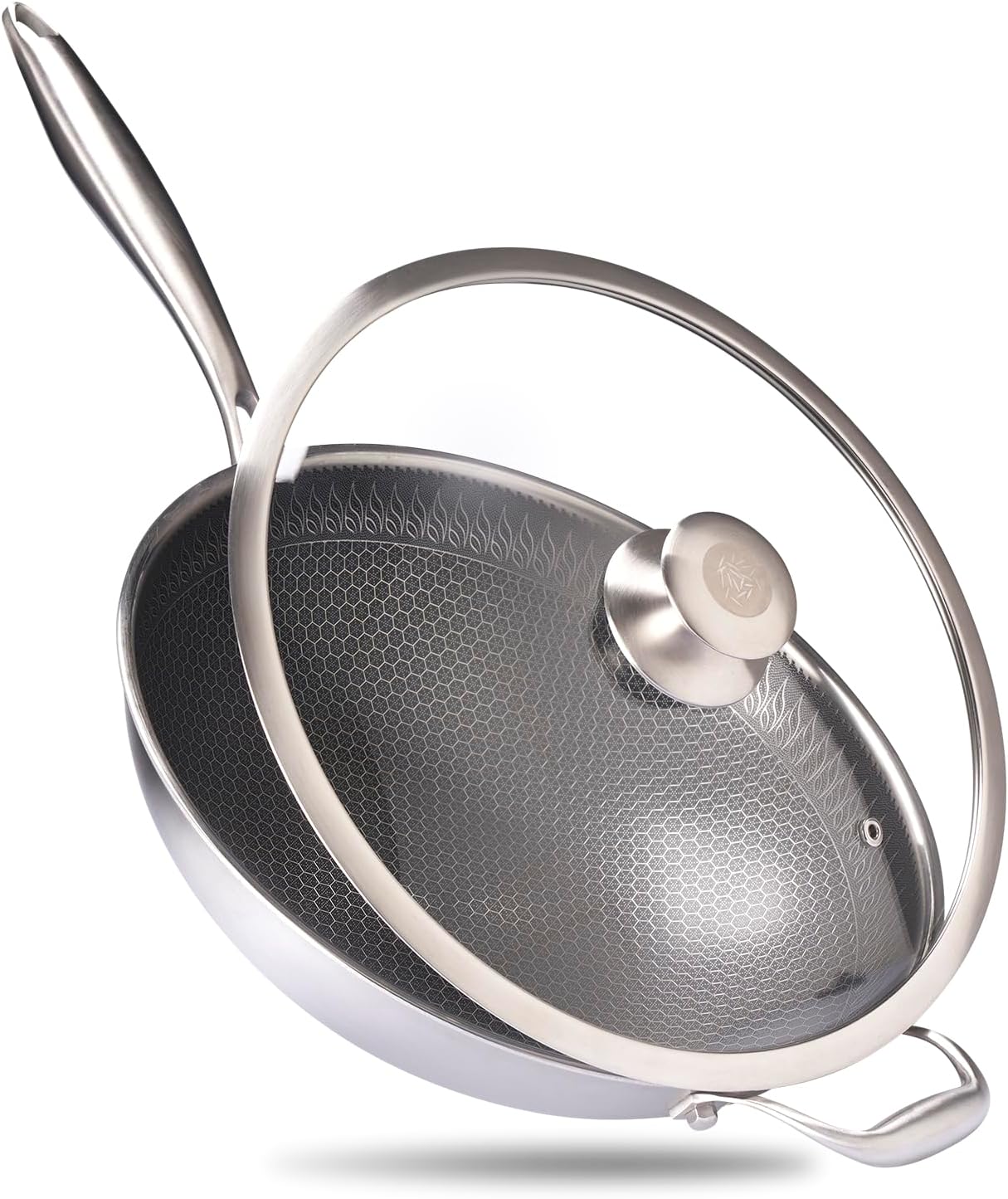 Wok mit Deckel