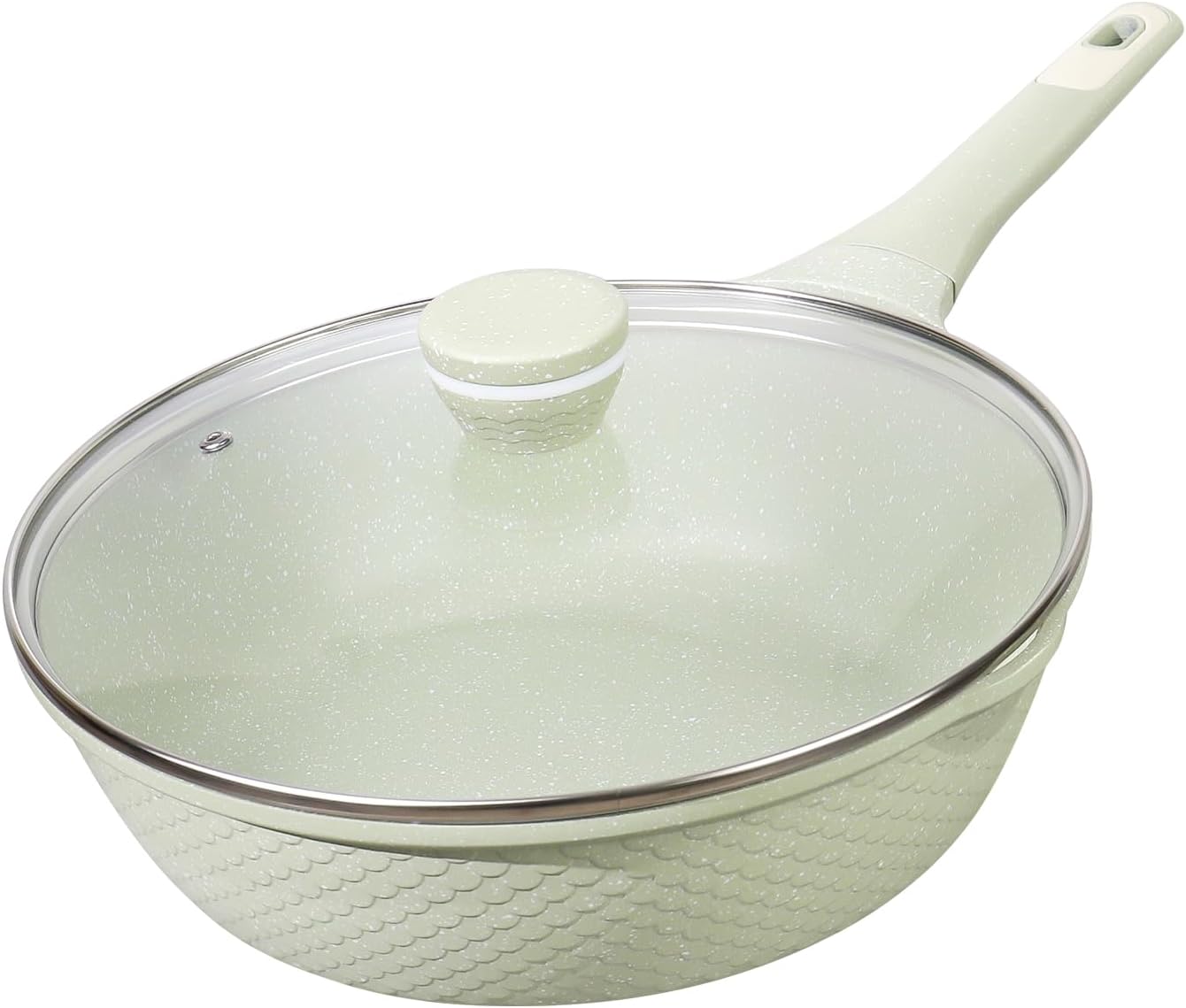 Wok mit Deckel