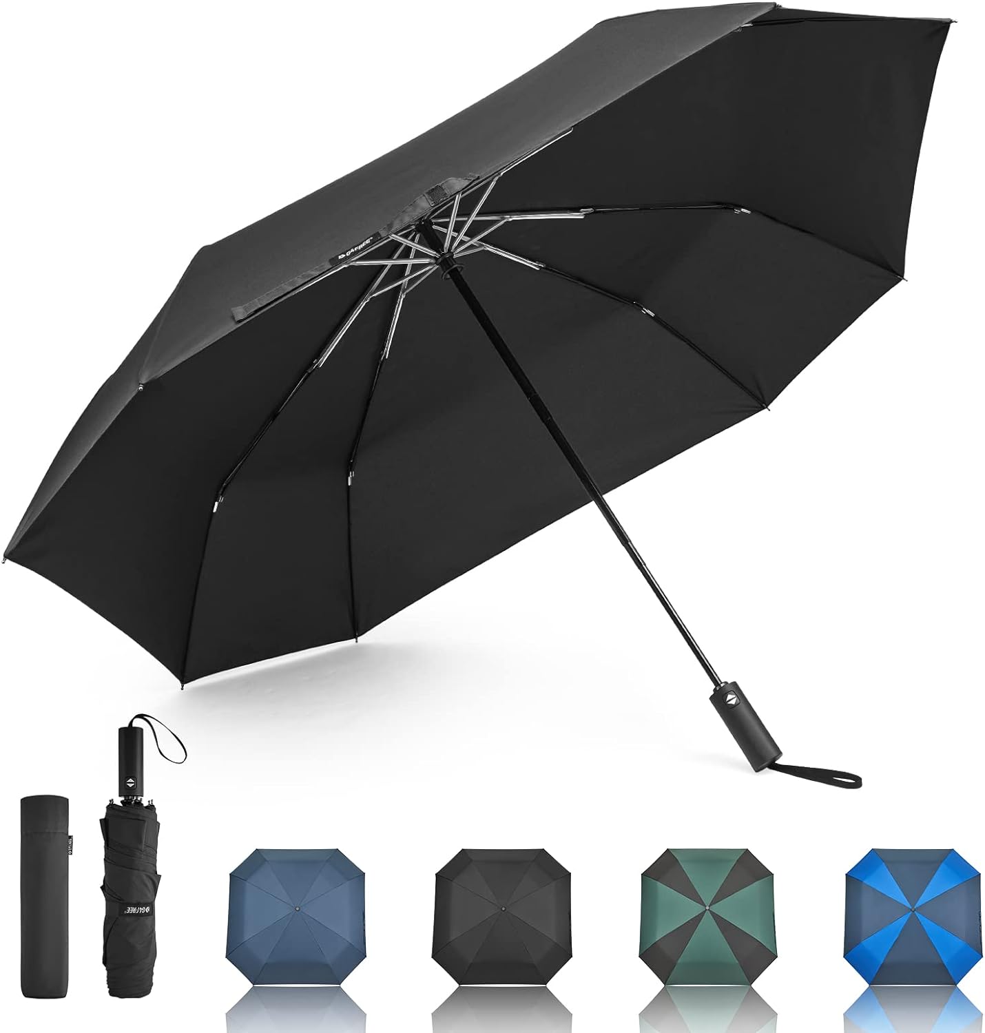 Faltbare Regenschirme