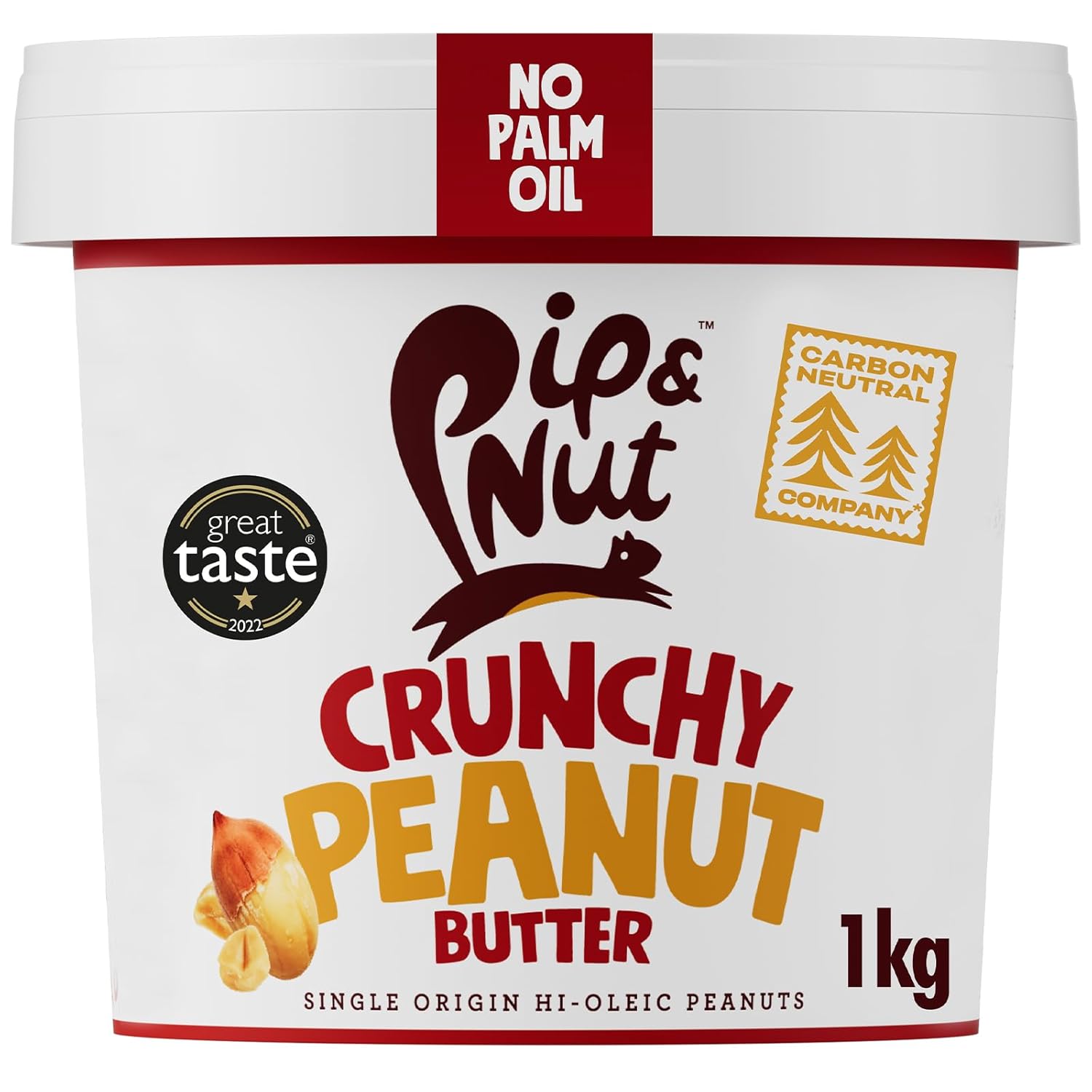 Erdnussbutter ohne Palmöl