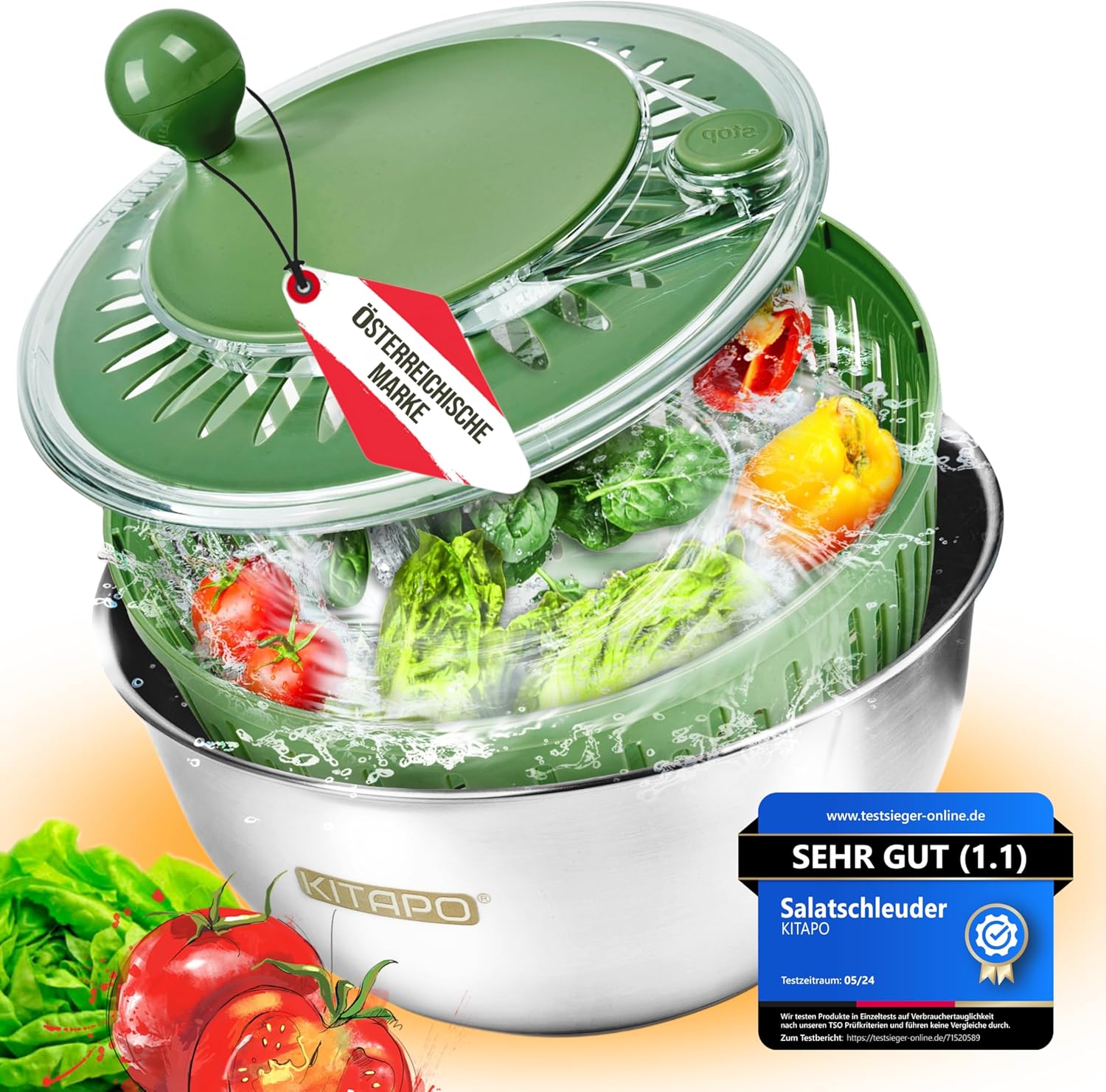 Salatschleuder