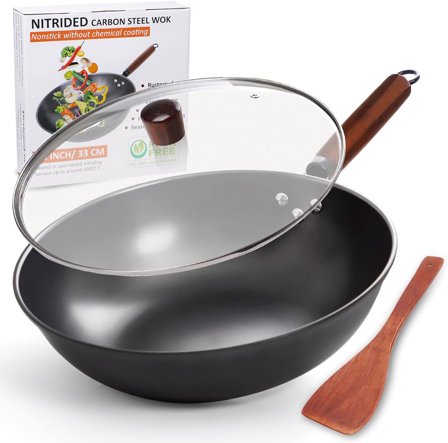 Wok mit Deckel