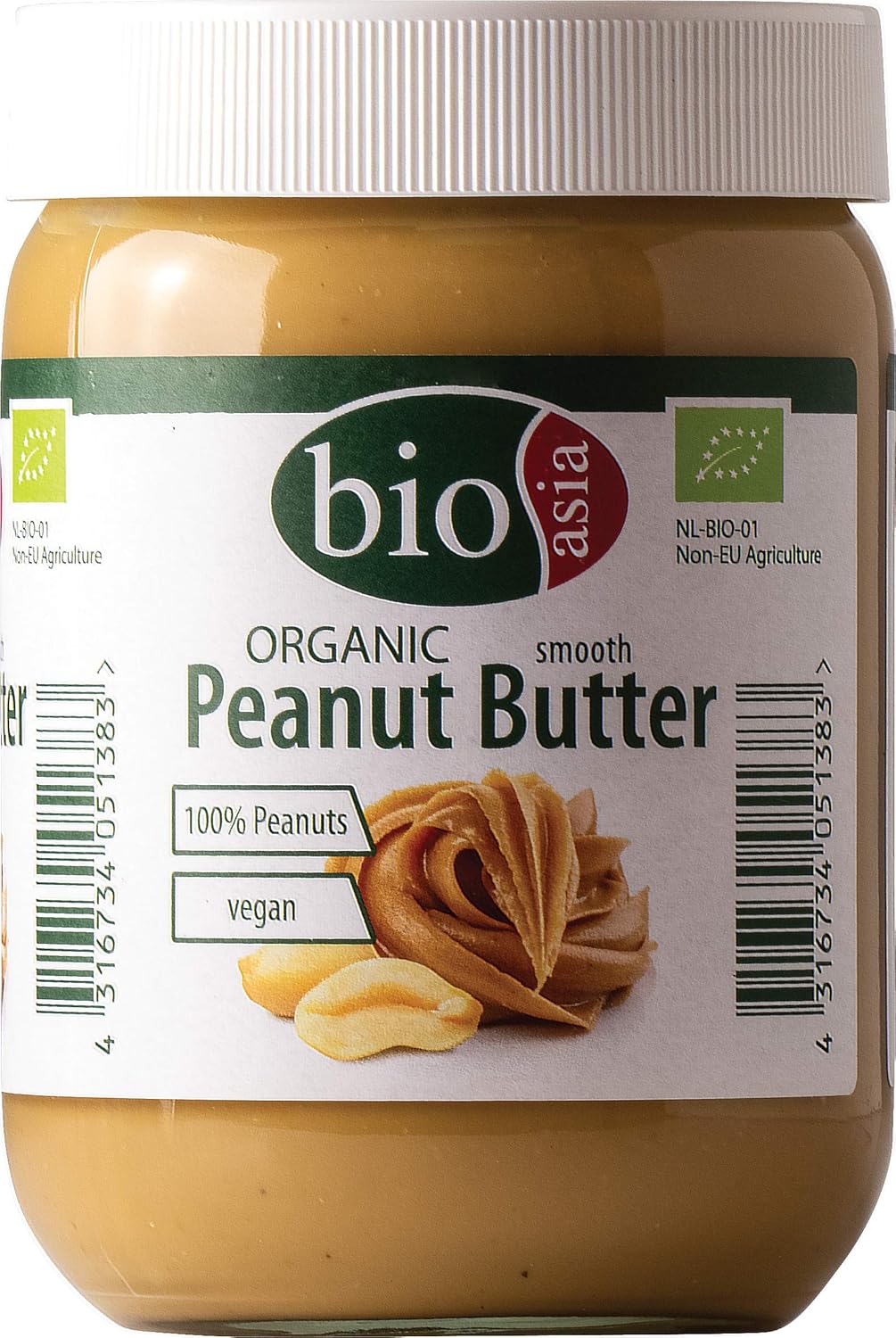 Erdnussbutter ohne Palmöl