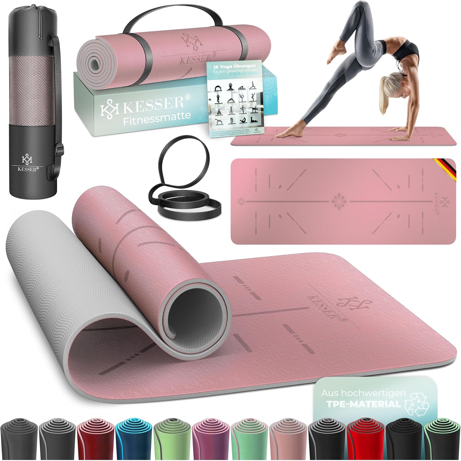 Yoga Matte rutschfest