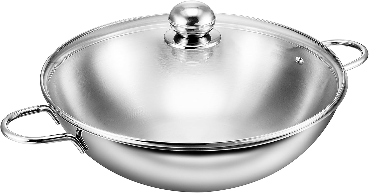 Wok mit Deckel