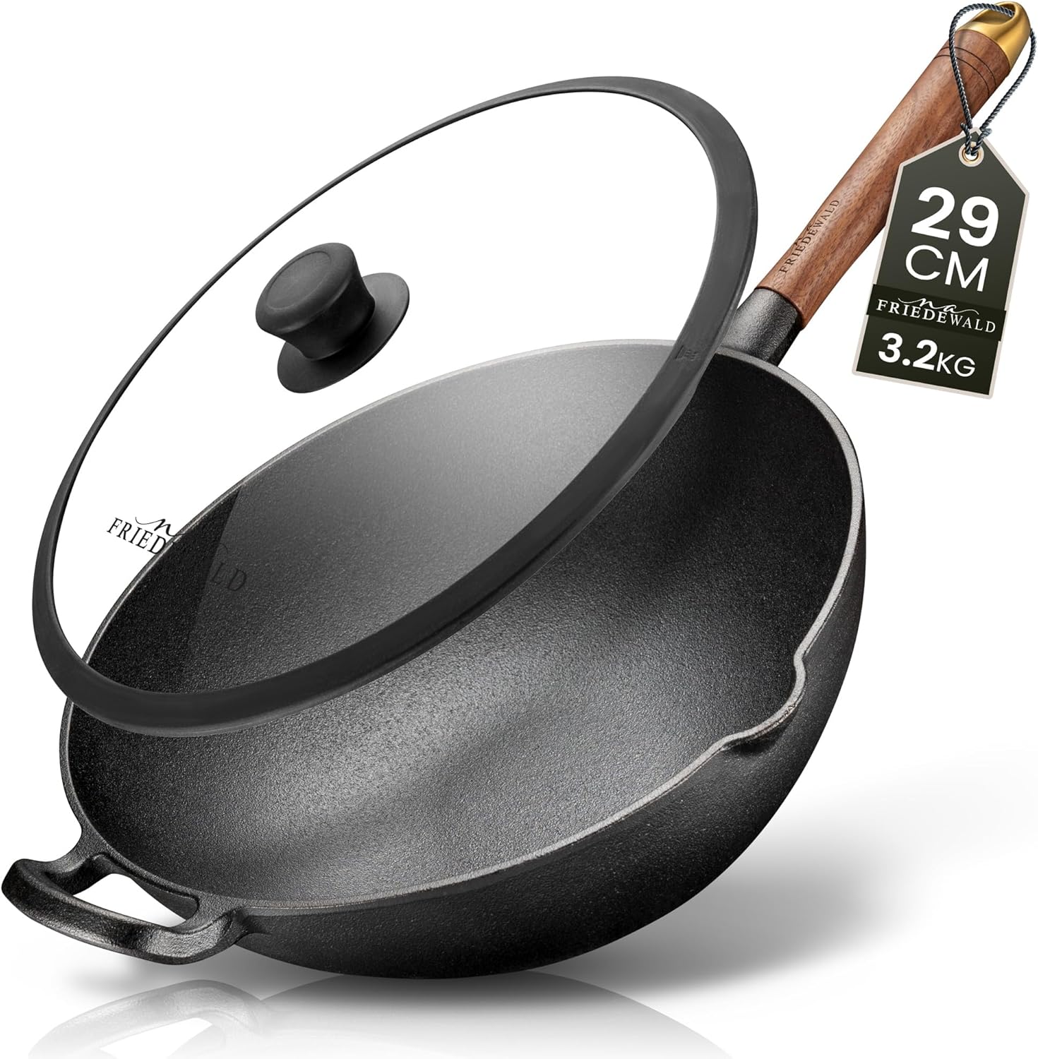 Wok mit Deckel