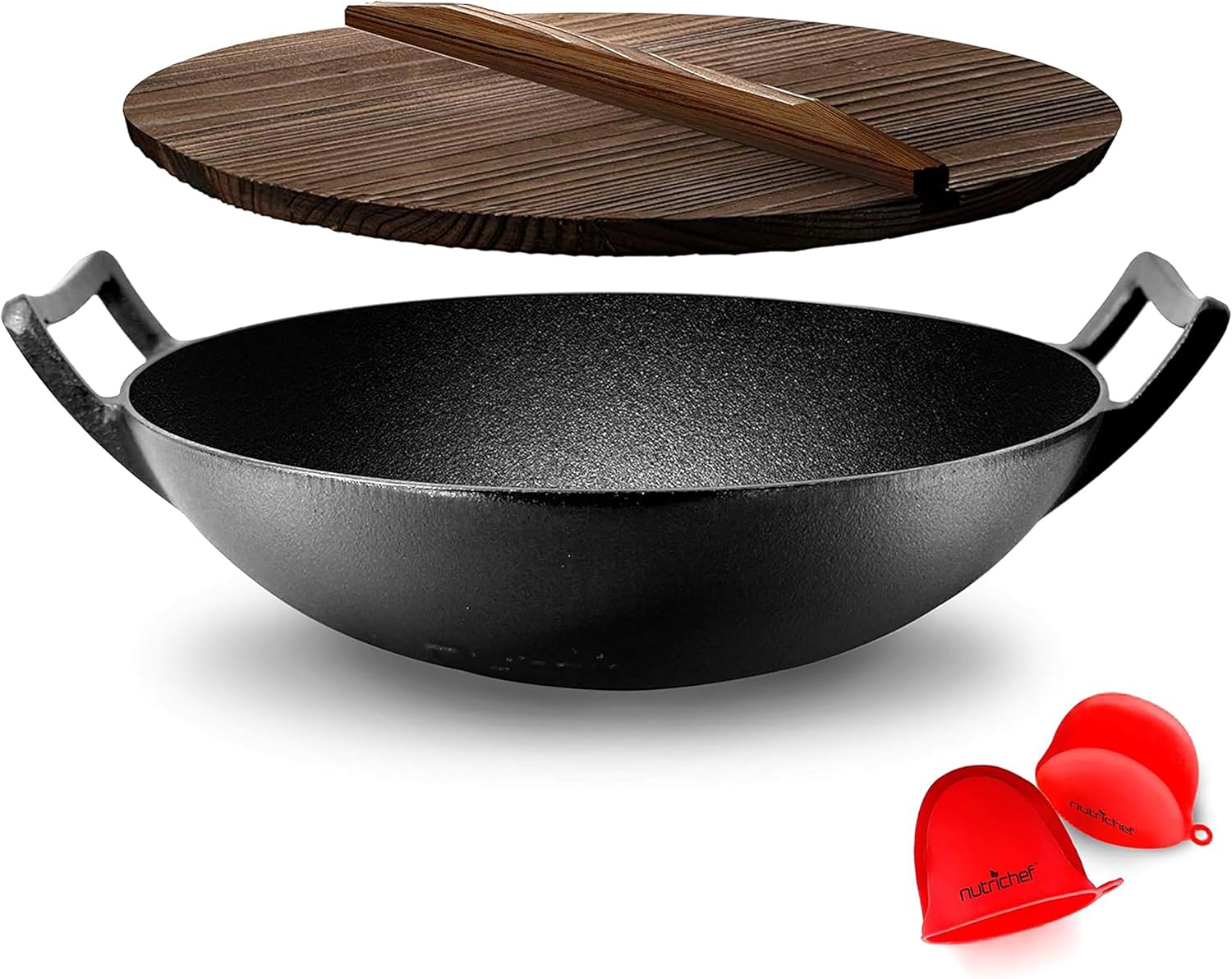 Wok mit Deckel