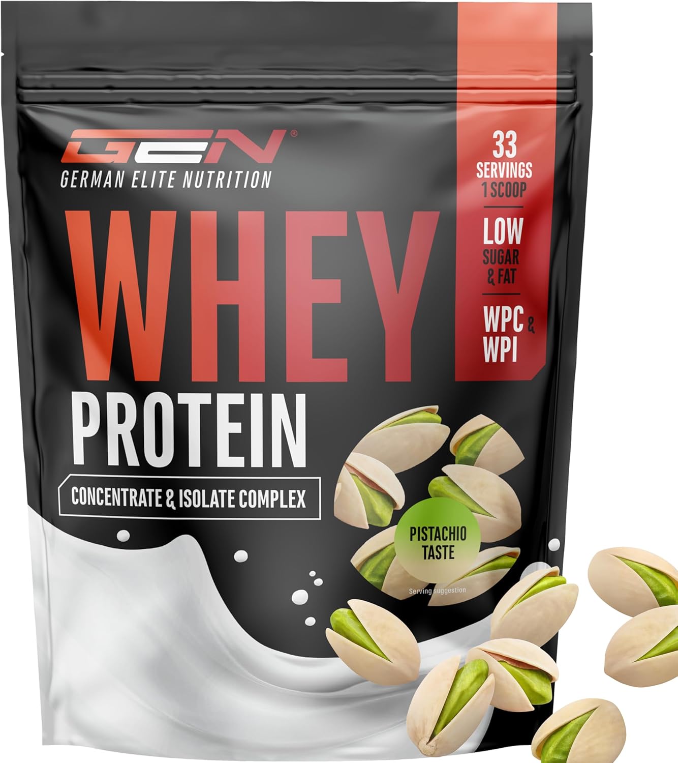 Vision Whey Protein Pistazie