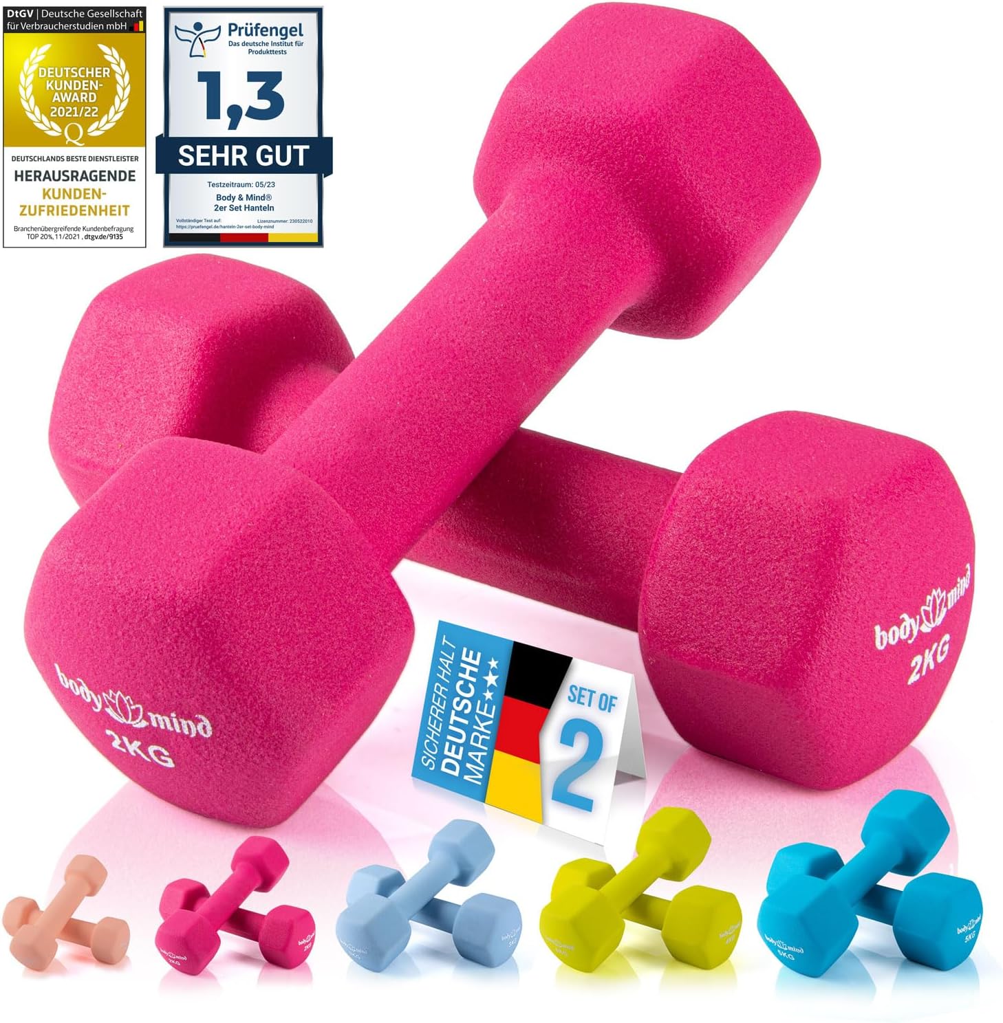 Hanteln 2 kg