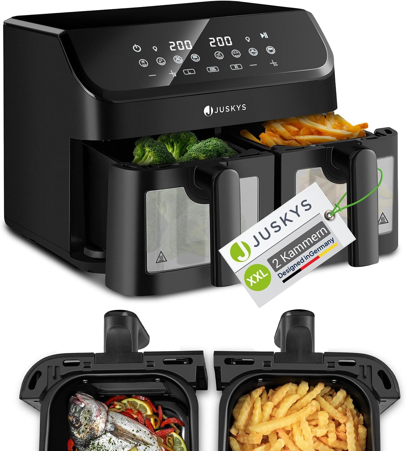 Heißluftfritteuse