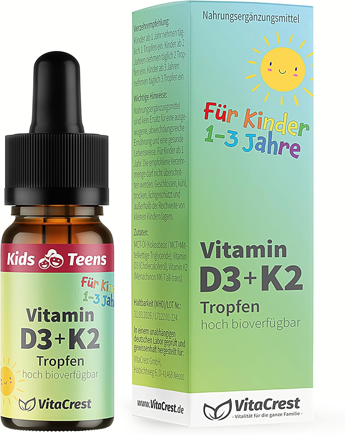 Vitamin D3 K2 Tropfen