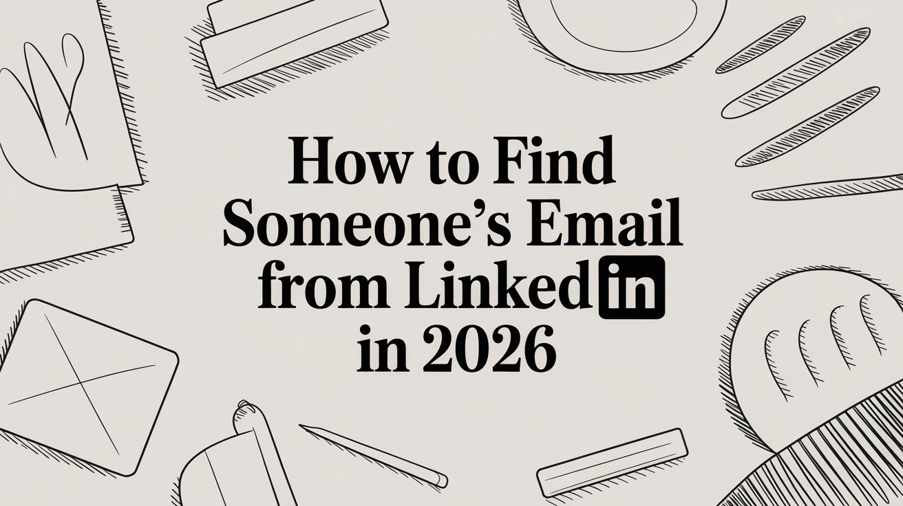 How to Find Someone's Email from LinkedIn in 2026