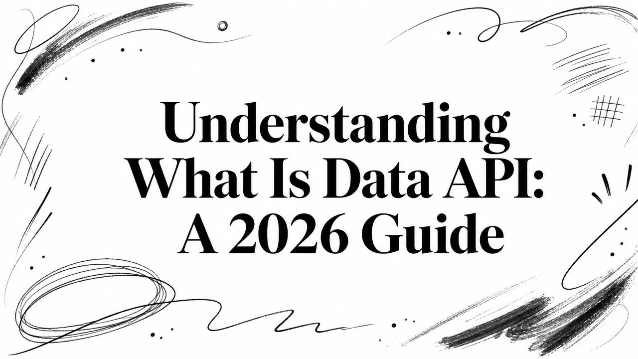 Understanding What Is Data API: A 2026 Guide