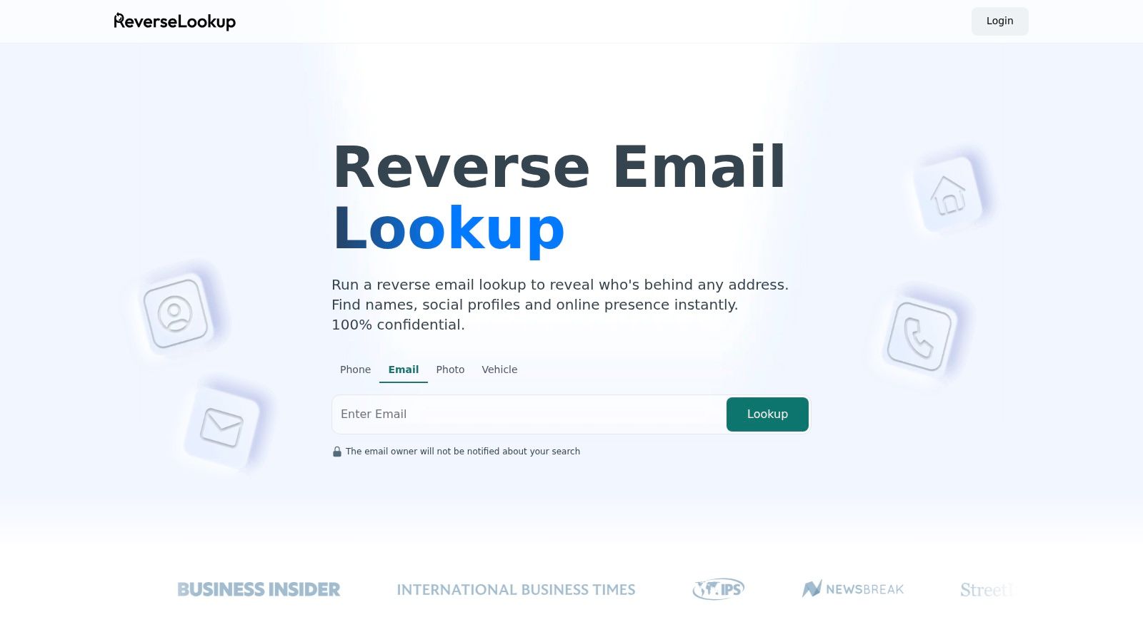 ReverseLookup.com – Reverse Email Lookup