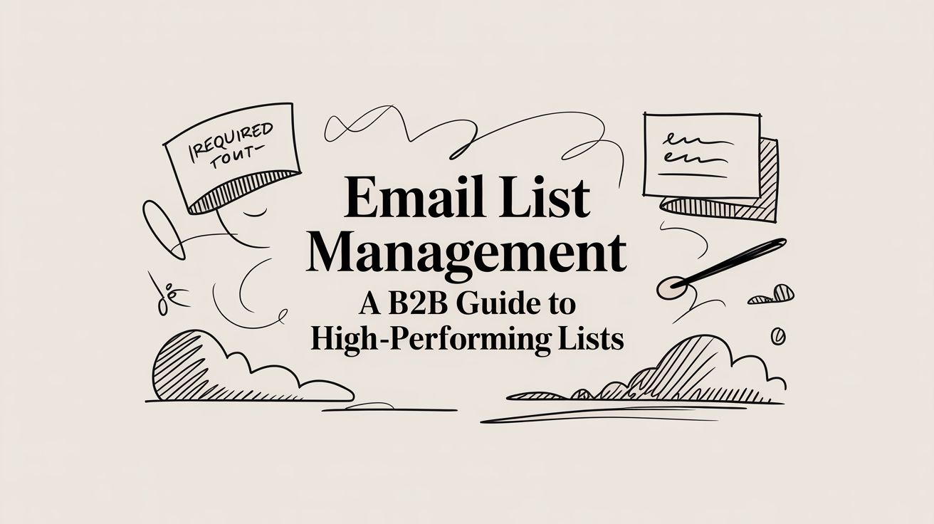 Email List Management: A B2B Guide to High-Performing Lists