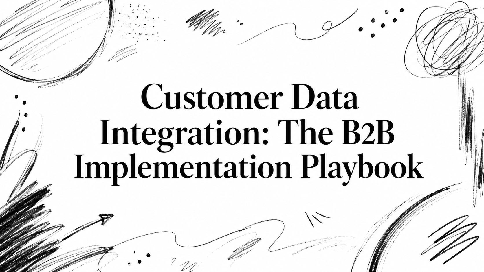 Customer Data Integration: The B2B Implementation Playbook