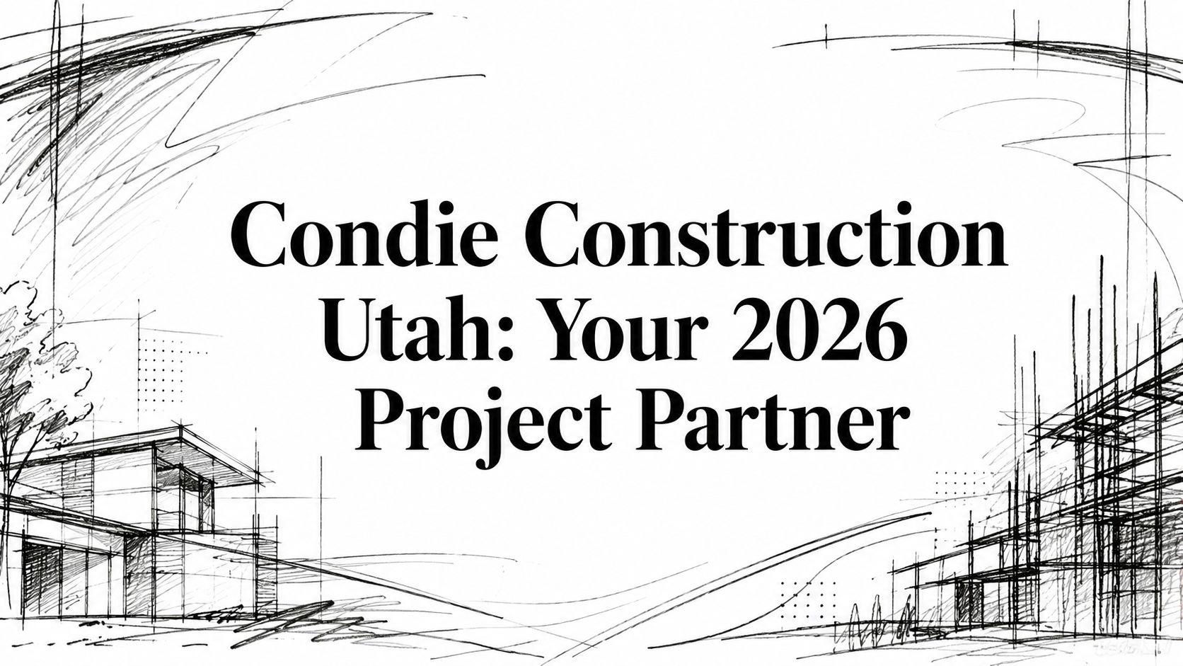 Condie Construction Utah: Your 2026 Project Partner