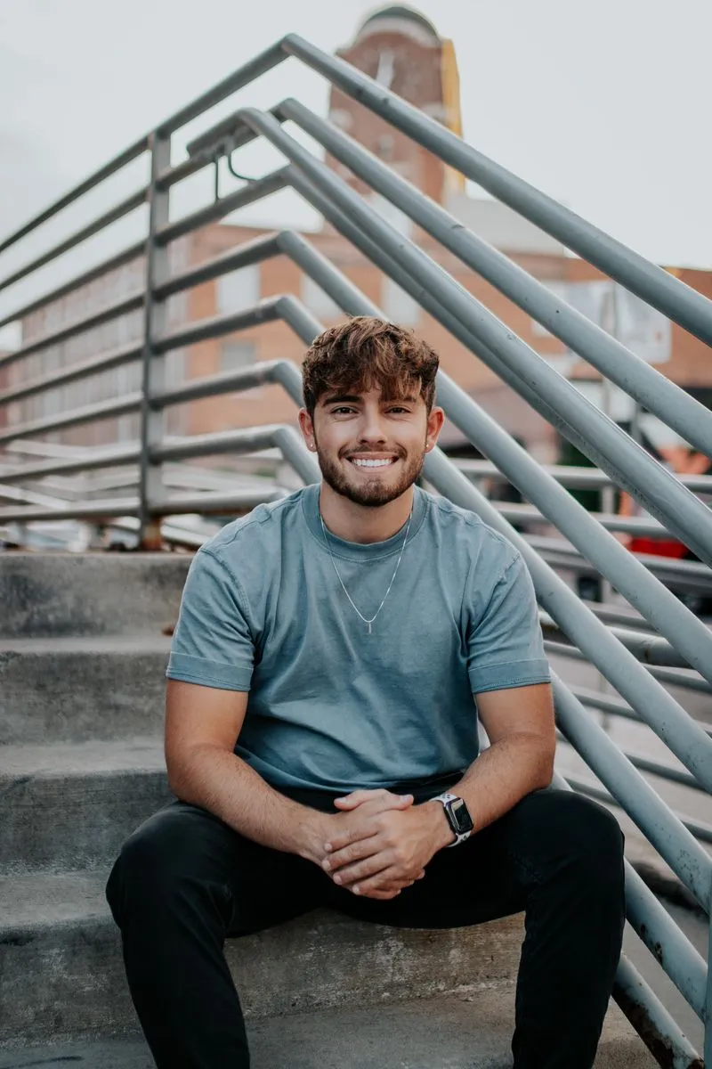Portrait of Jordan Rittgers, Webflow Developer and Graphic Designer based in Denver, Colorado.