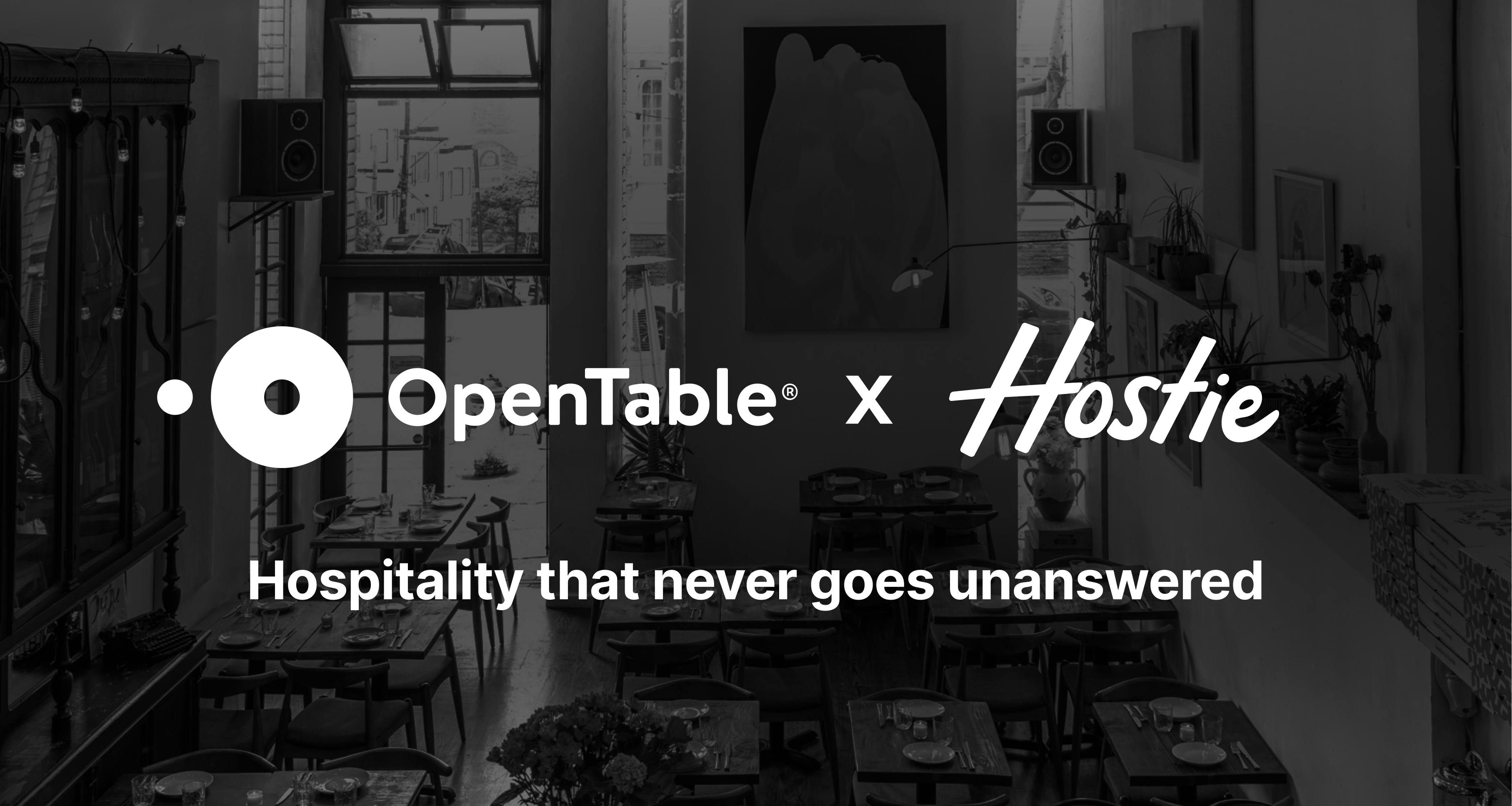Your Virtual Concierge Just Got an Upgrade: Hostie x OpenTable
