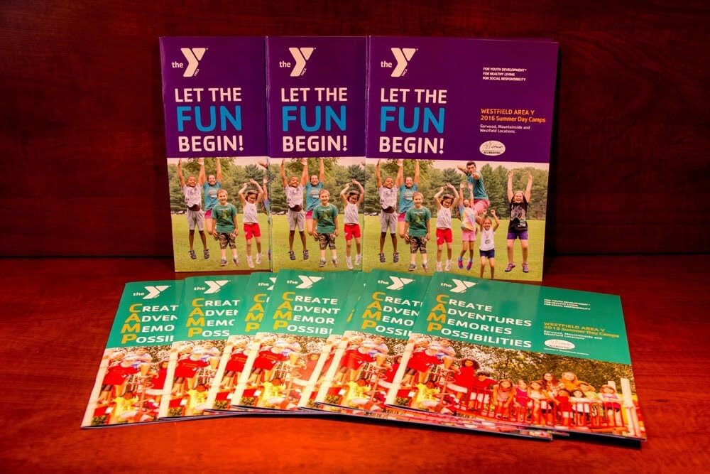 YMCA newsletters printed by All Print Resources