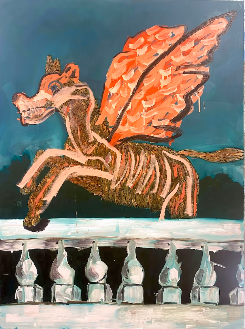 Balustrade IV (Pegasus) 