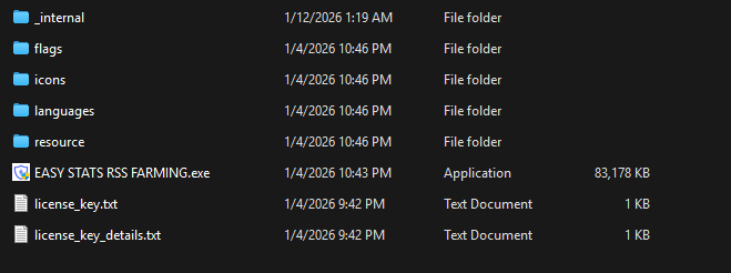 Extract Files Step 1