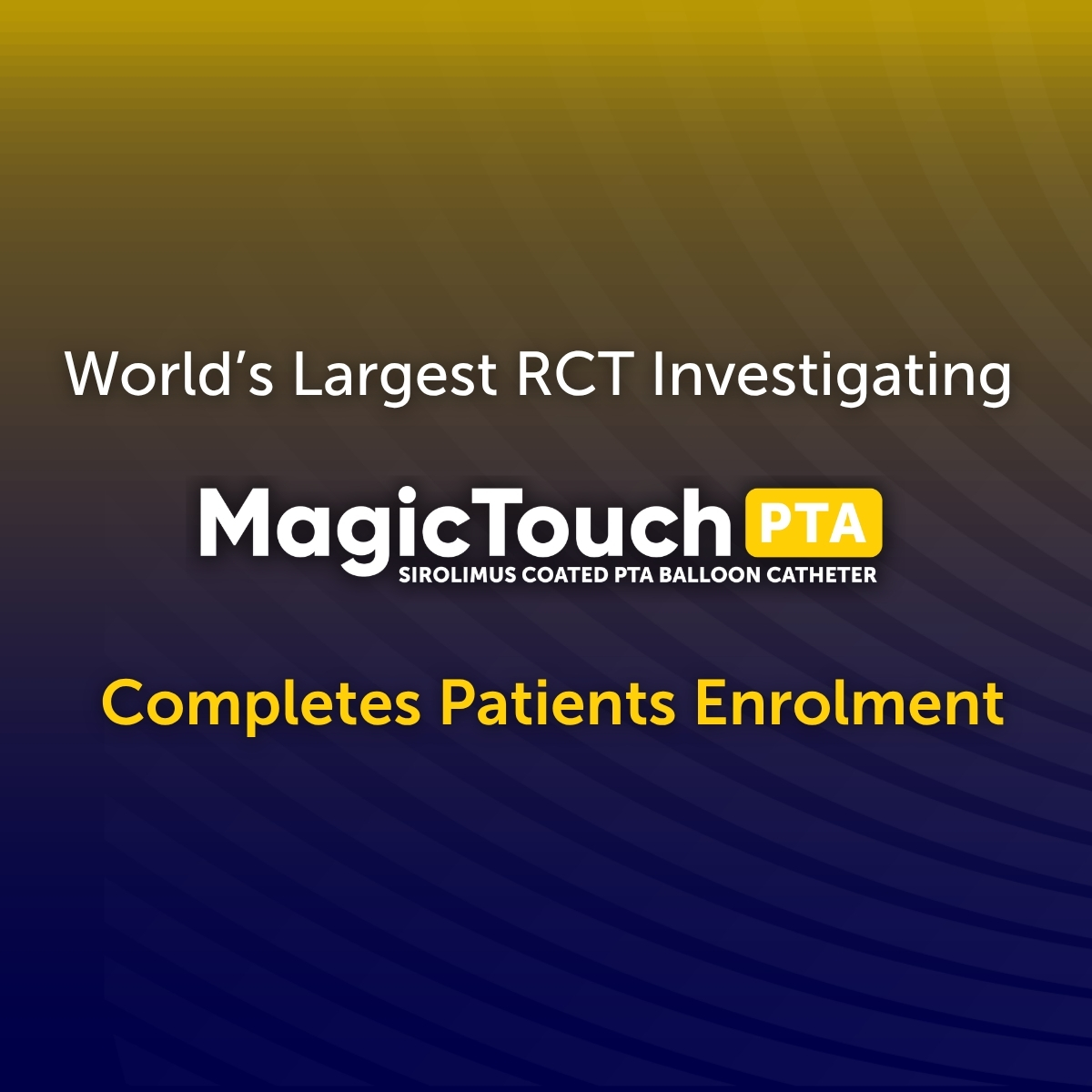Worl's largest RCT Investigating