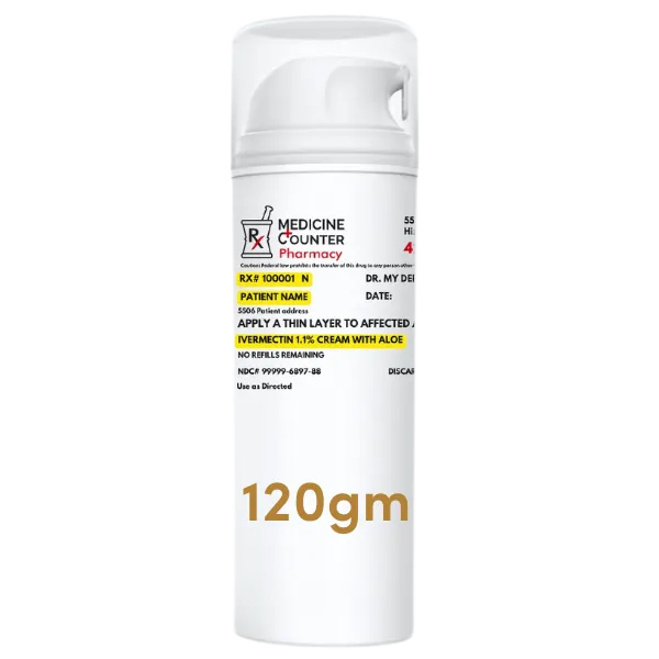 Compounded Ivermectin 1.1% Cream 120gm