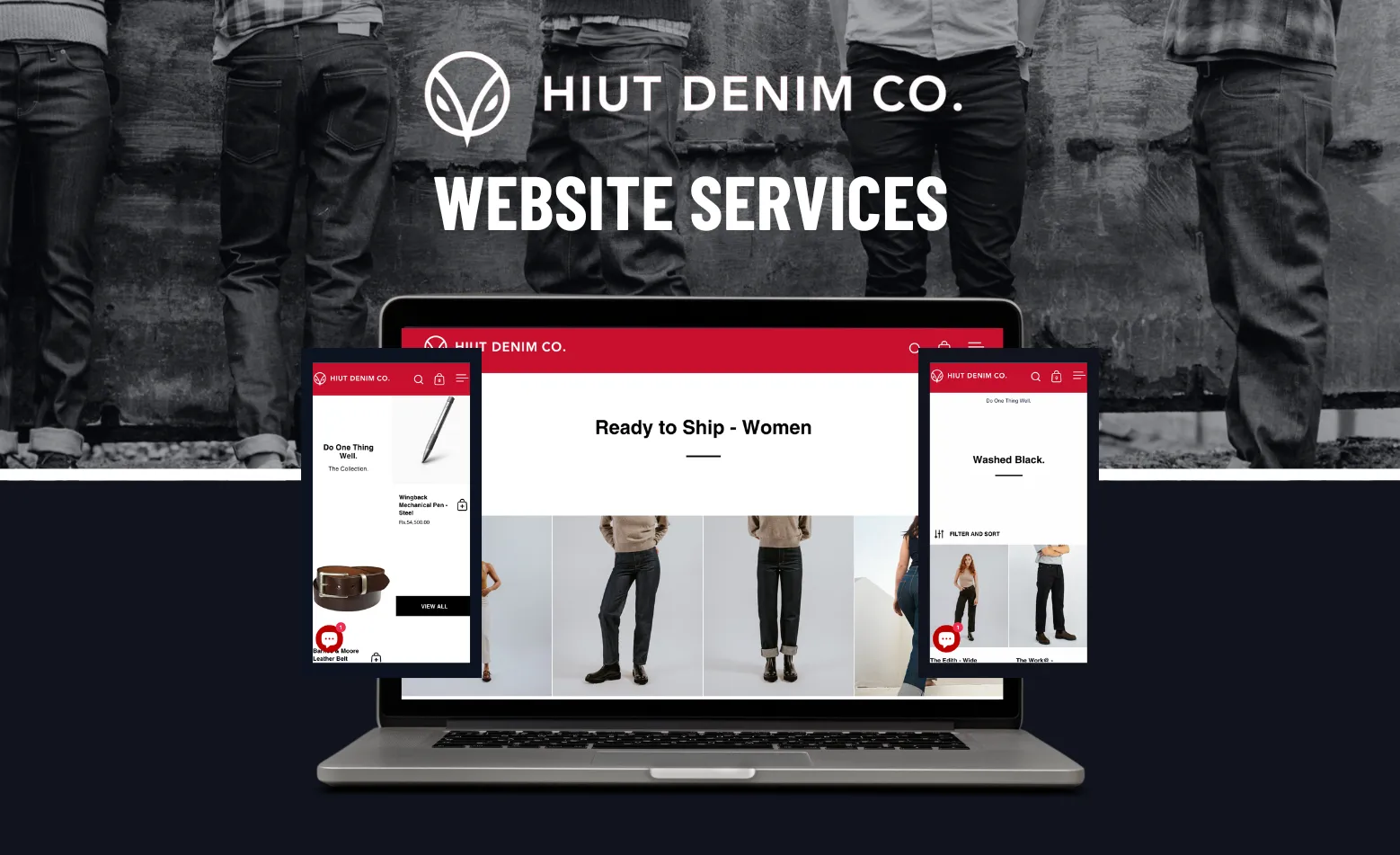 image of popular brand sections in store