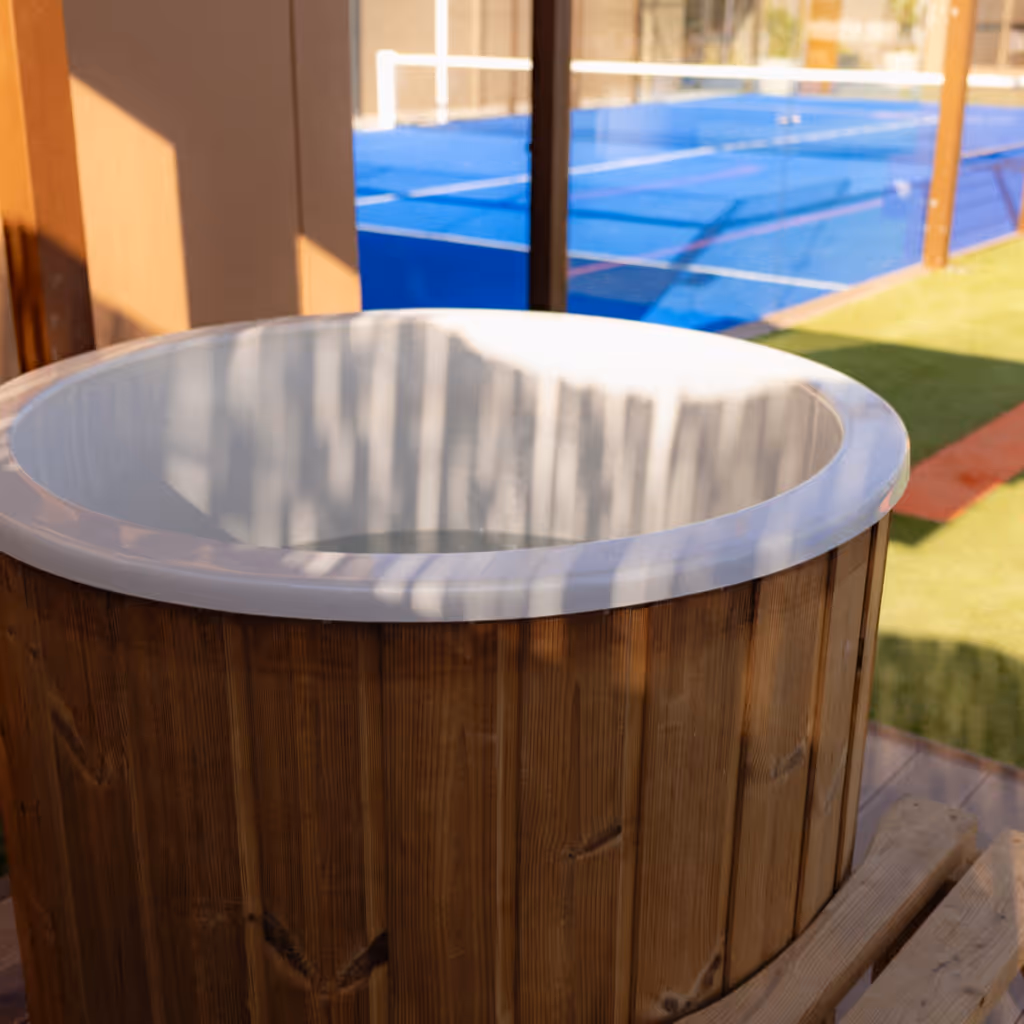 Image Showcasing The Orange Padel Urla Facility