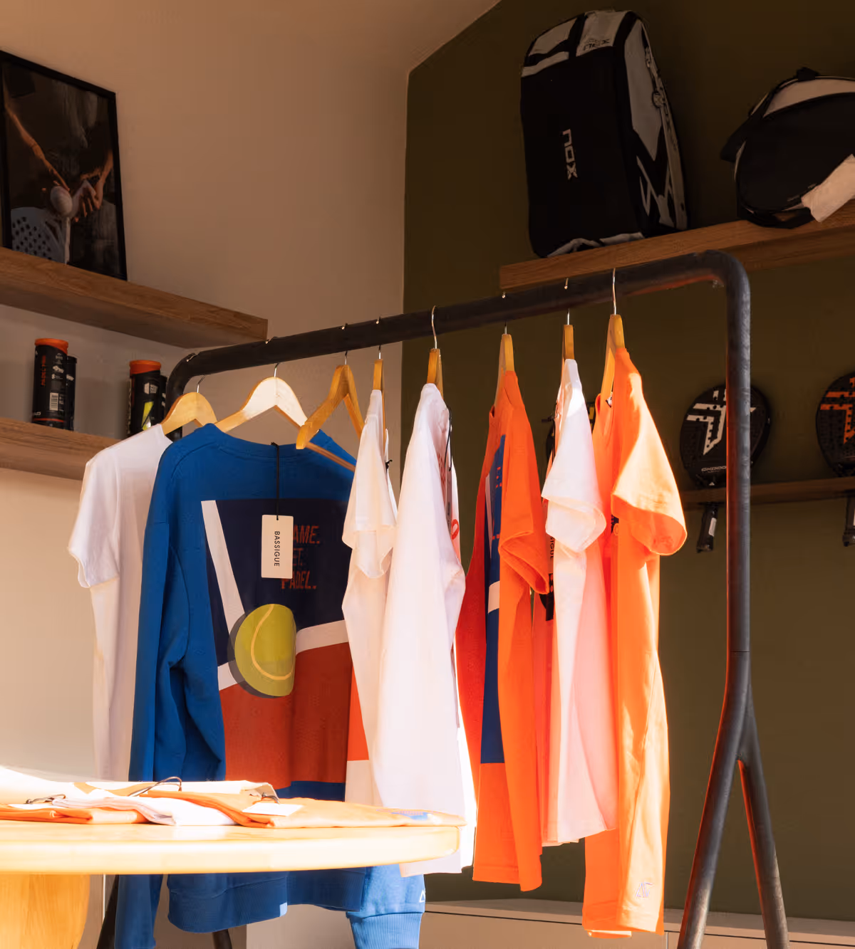 Image Showcasing The Orange Padel Urla Shop