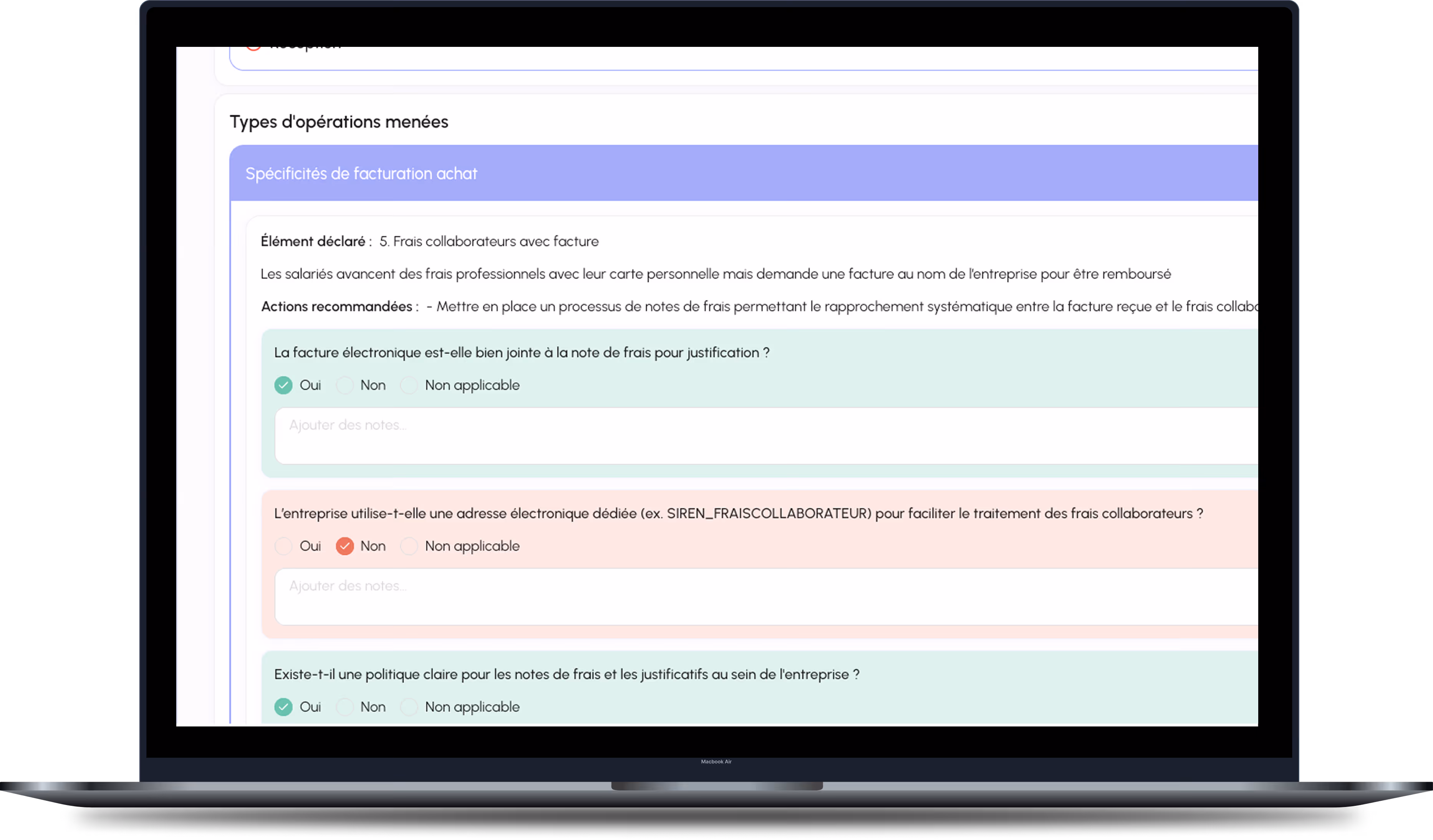 Dashboard mockup