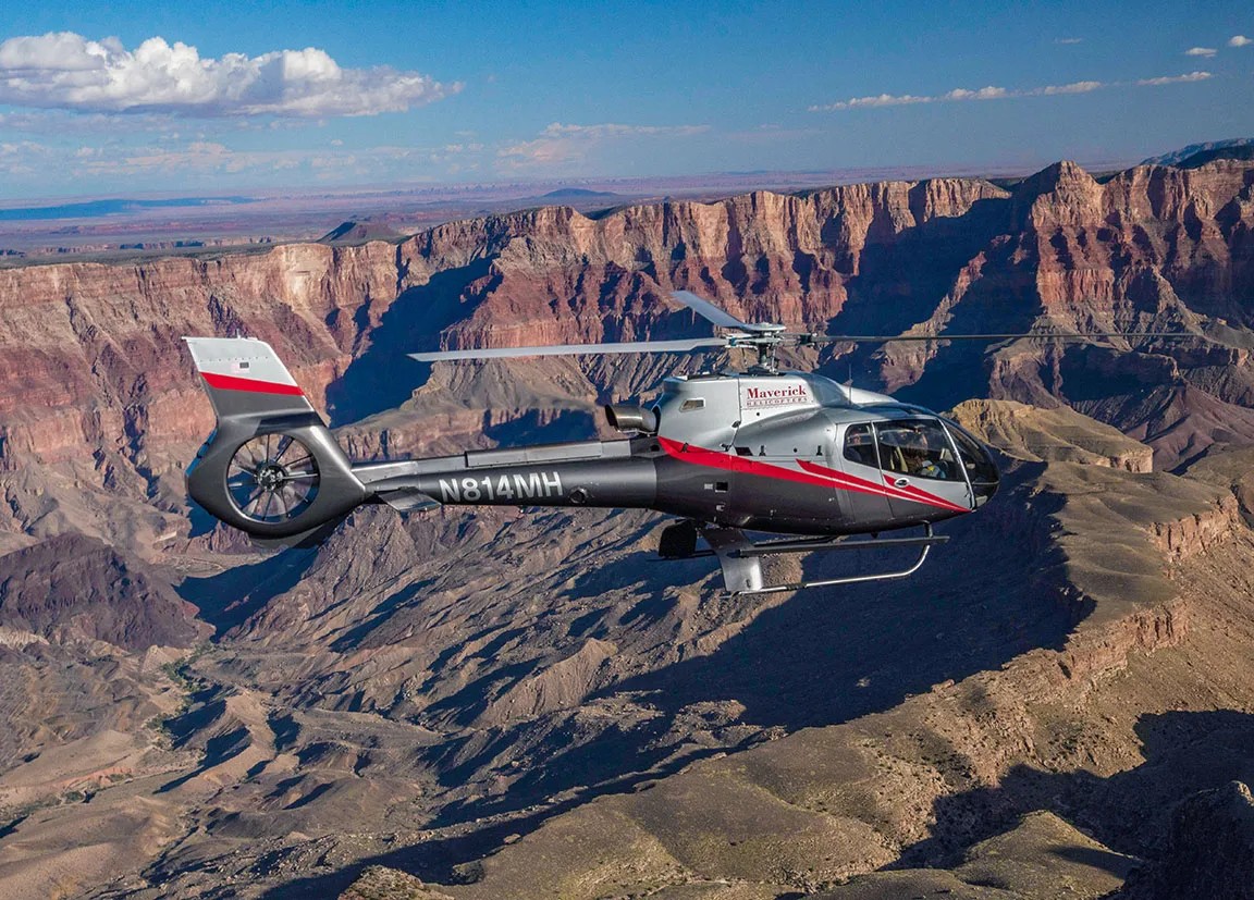 Survol du Grand Canyon en hélicoptère