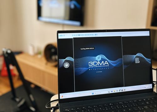 Logiciel STT 3DMA pour l’analyse biomécanique cycliste en 3D sur écran d’ordinateur chez CYCLISTMotion Annecy