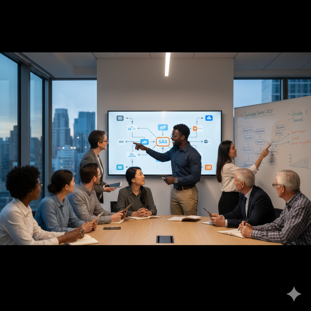 how to build SaaS partnerships