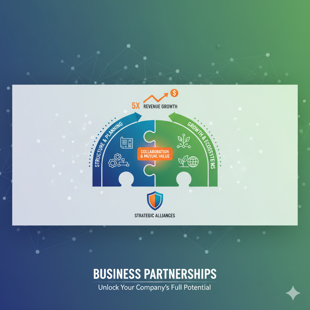 Business growth through partnerships
