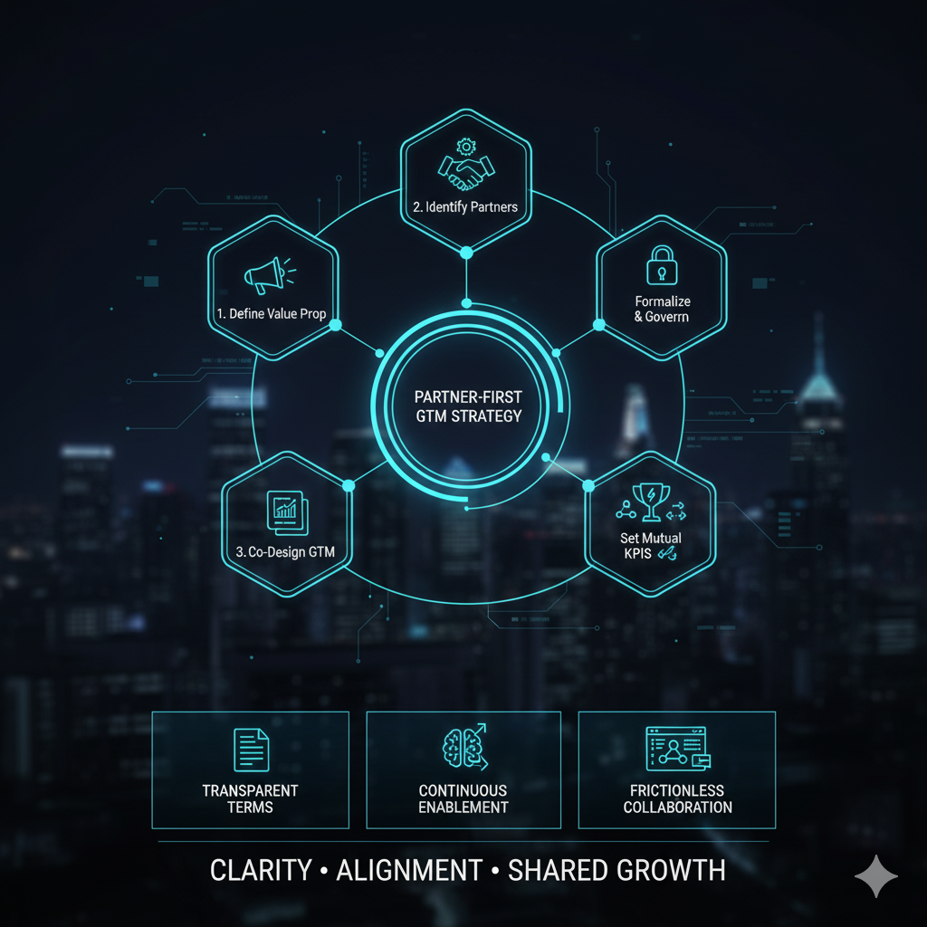 steps to create a partner-first SaaS go-to-market approach