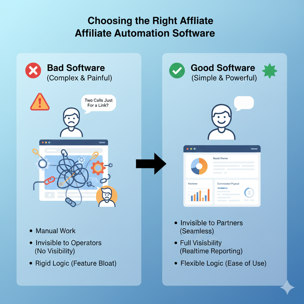 Affiliate and referral automation tools for SaaS
