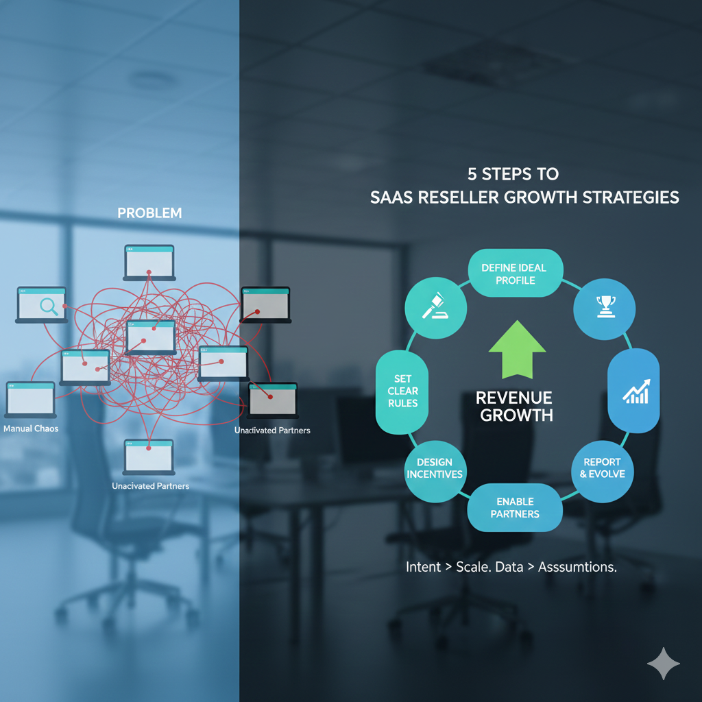 Steps to build SaaS reseller growth strategies