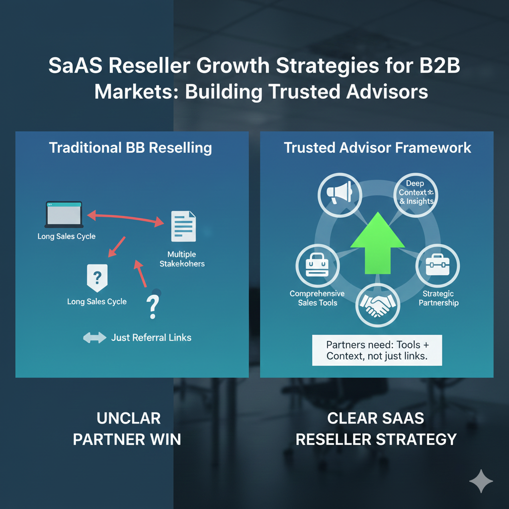 SaaS reseller growth strategies for B2B