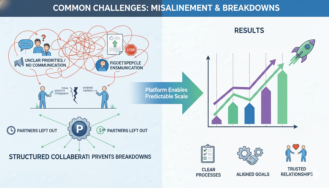 Common challenges in reseller partner collaboration