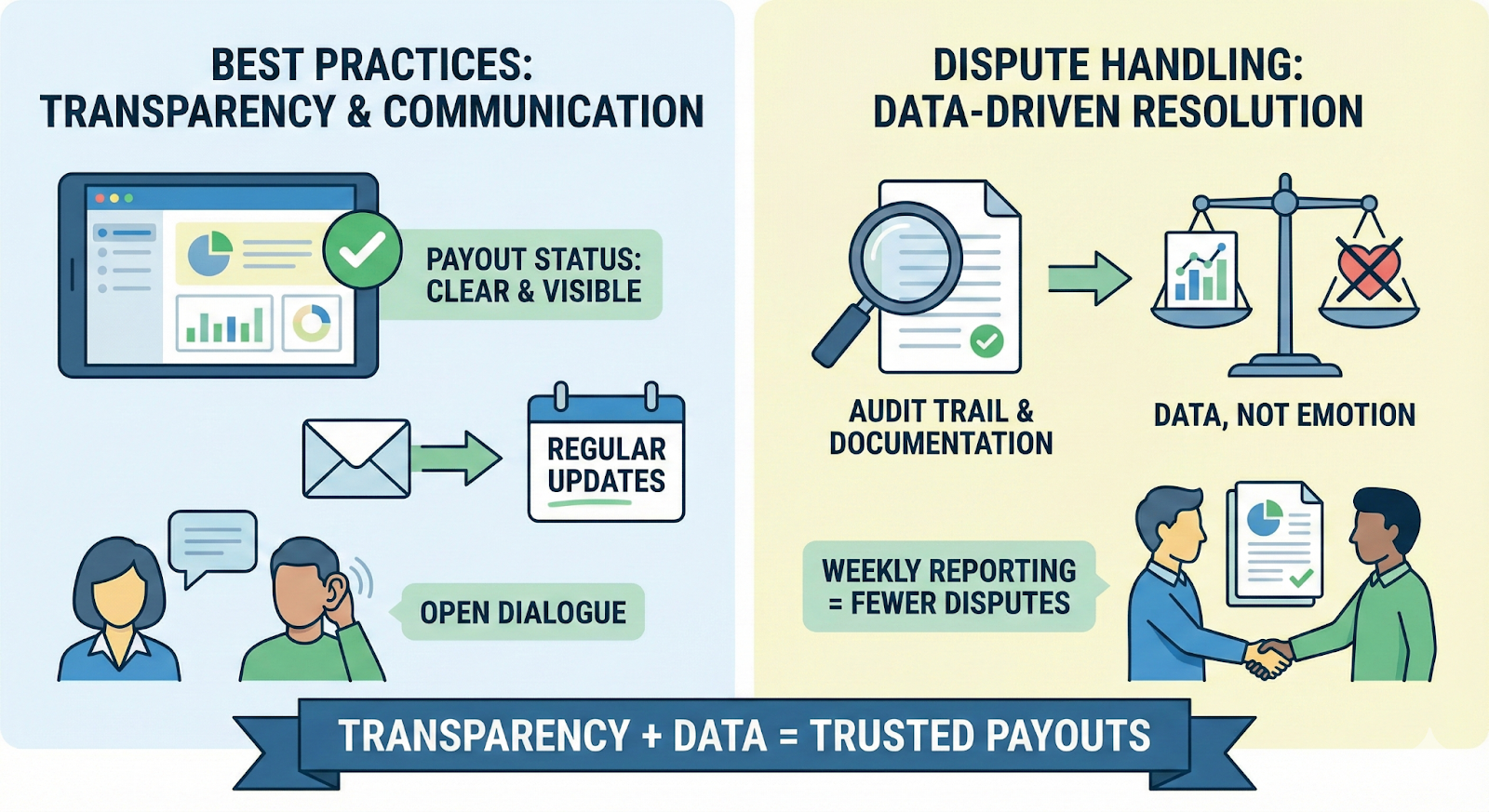 Best practices for affiliate and partner payouts