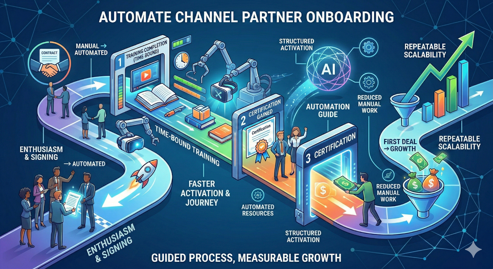 automate channel partner onboarding process