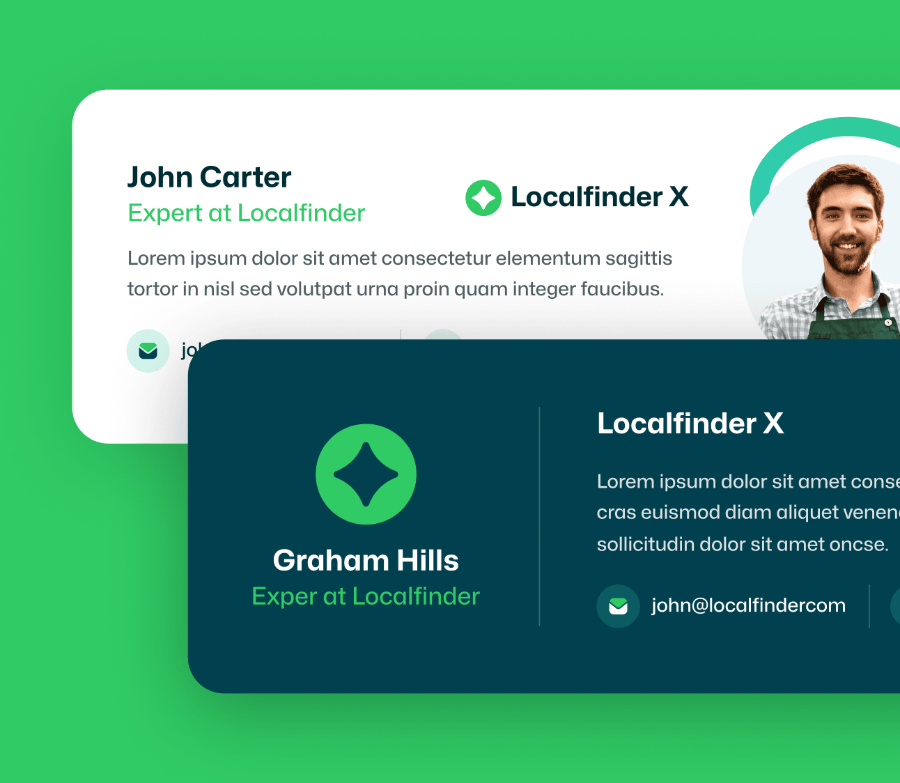 Localfinder X - Email Signature - Service Marketplace Webflow Template