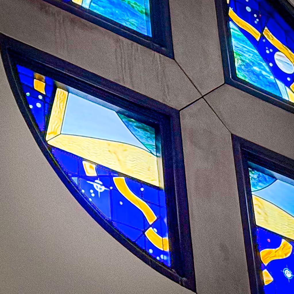 Stained glass window